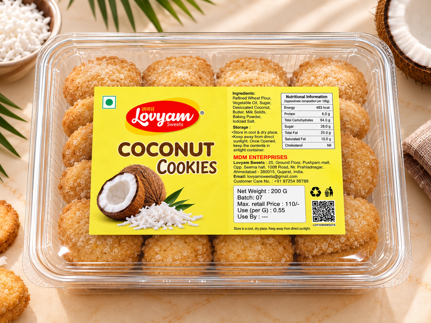 Coconut Cookies