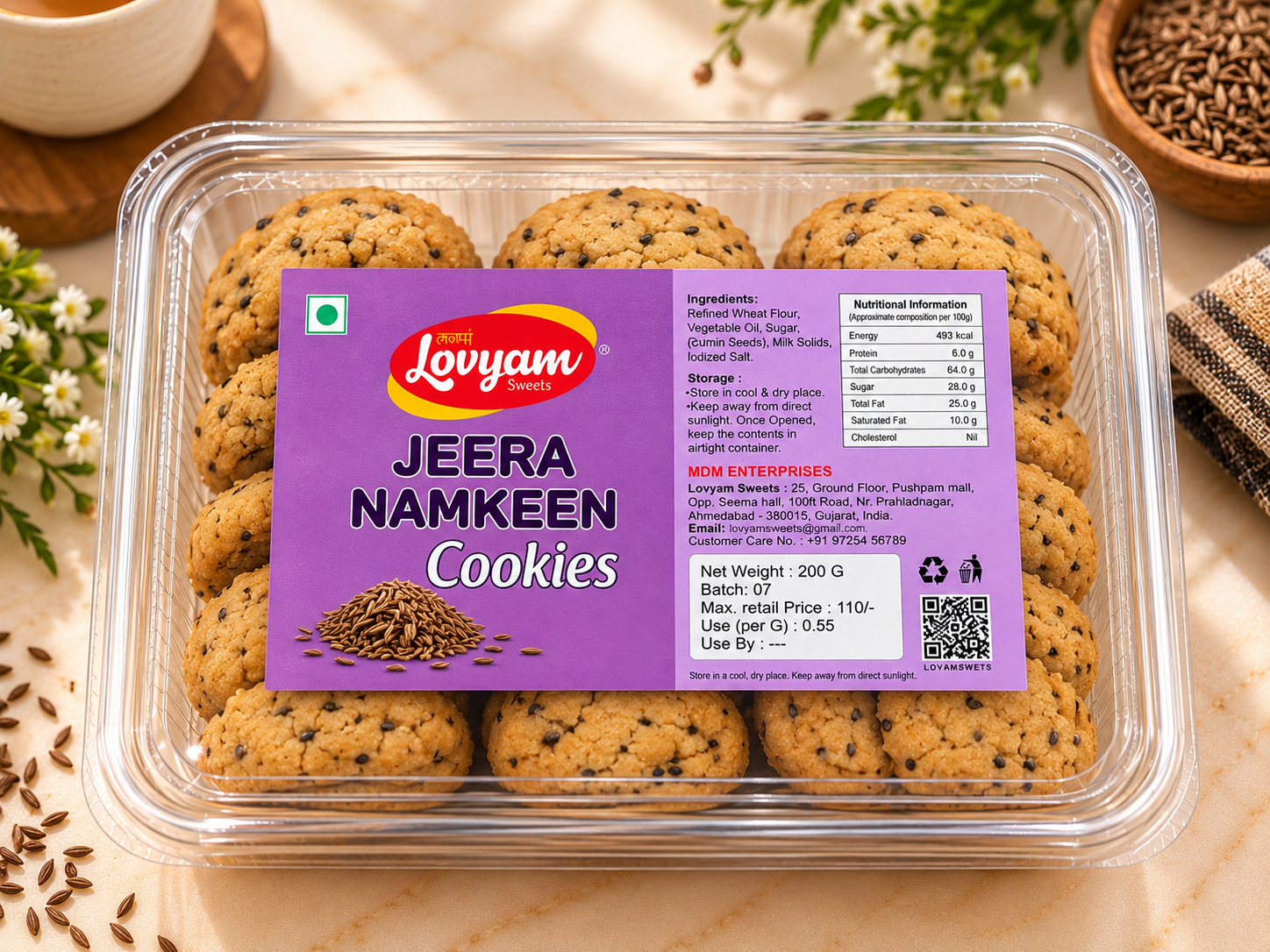 Jeera Namkeen Cookies